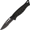 Navaja Piranha Knives Auto Amazon Button Lock Blk P-3BKTS