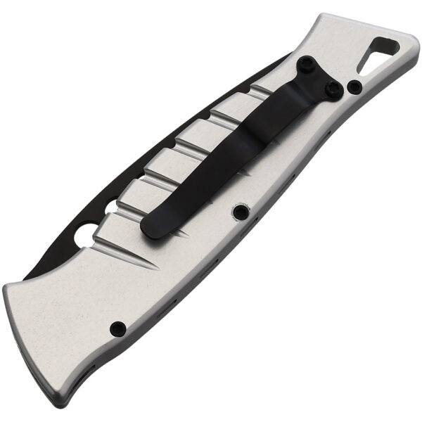 Navaja Piranha Knives Auto Amazon Button Lock Slv P-3ST