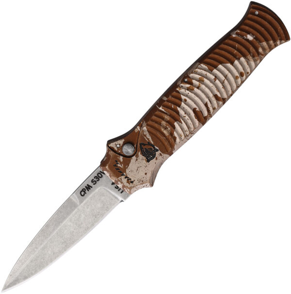 Navaja Piranha Knives Auto Bodyguard Camo P-6C