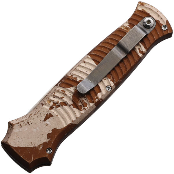 Navaja Piranha Knives Auto Bodyguard Camo P-6C
