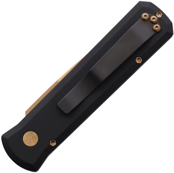 Navaja Pro Tech Auto Godson Button Lock Rose 721RG