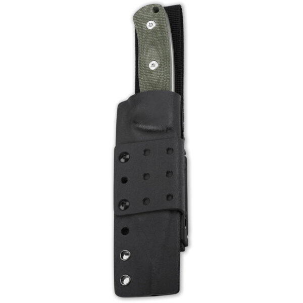 Cuchillo QSP Knife Bison Fixed Blade Green QS134-C