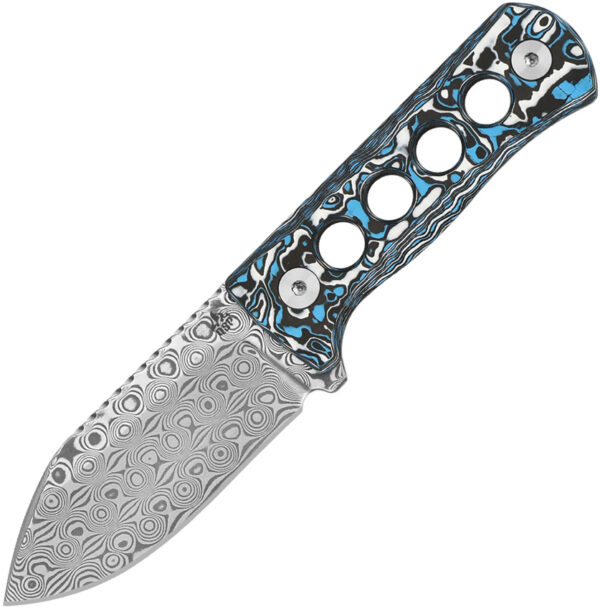 Cuchillo QSP Knife Canary Neck Knife Damascus QS141-I
