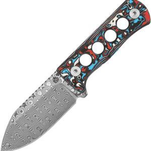Cuchillo QSP Knife Canary Neck Knife Damascus QS141-J