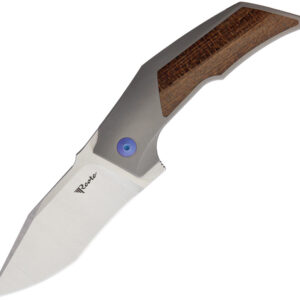 Navaja Reate Knives T3000 Framelock Micarta Blue T3000 BRN BL