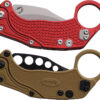 Navaja Reate Knives EXO-K Button Lock Red SW EXO-K RED  SW
