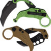 Navaja Reate Knives EXO-K Button Lock Green EXO-K OXI GREEN BLK PVD