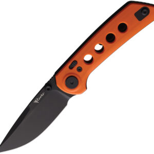 Navaja Reate Knives PL-XT Pivot Lock Orange PVD PL-XT G10-OR-BPVD