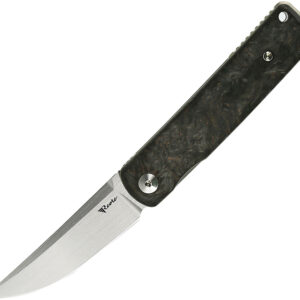 Navaja Reate Knives Bushido Linerlock DarkMatCp BUSHIDO TI DARK MATTER COPPER