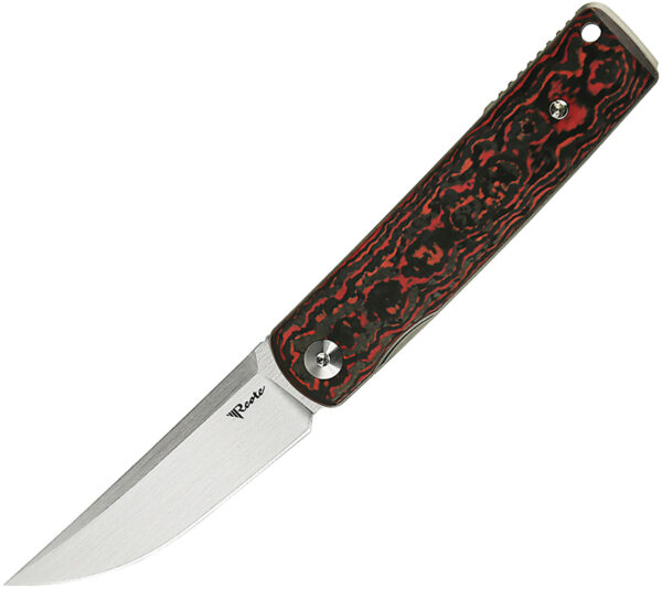 Navaja Reate Knives Bushido Linerlock Lava Flow  BUSHIDO TI LAVA FLOW