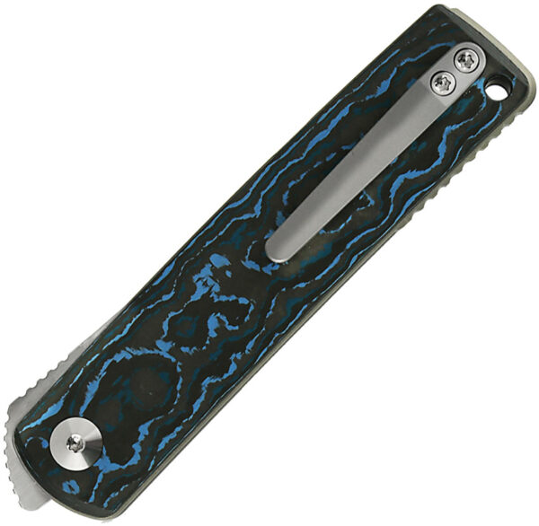 Navaja Reate Knives Bushido Linerlock Arc Storm BUSHIDO TI  ARCTIC STORM