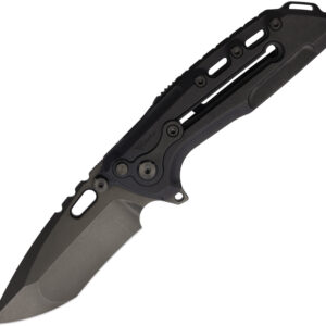 Navaja Reate Knives T1000-V2 Button Framelock Blk T1000-V2 TI BLACK DLC