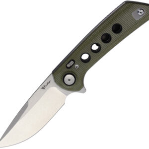 Navaja Reate Knives PL-XF Pivot Lock Grn Mic SW PL-XF 3