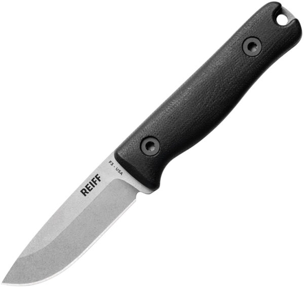 Cuchillo Reiff Knives F3 EDC Fixed Blade Blk Ky F3019BCMBLKA