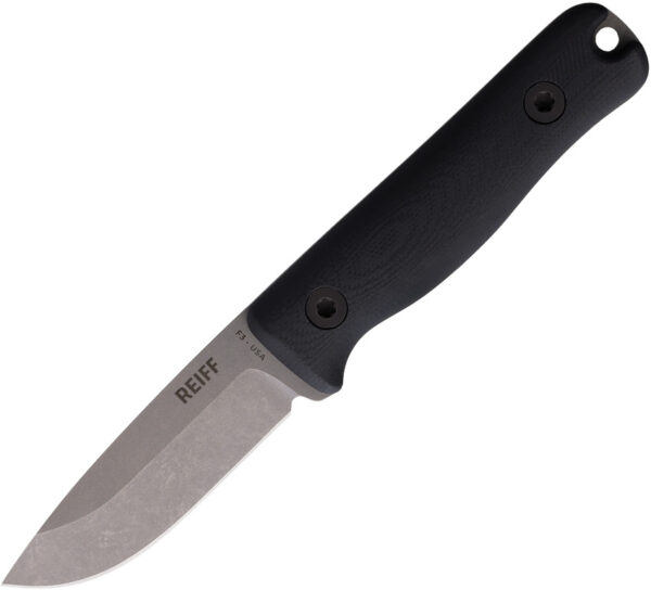 Cuchillo Reiff Knives F3 EDC Fixed Blade Blk Kydex F3019BLGBLKA