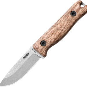 Cuchillo Reiff Knives F3 EDC Fixed Blade Nat Ky F3119NCMBLKA