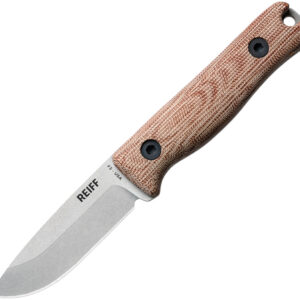 Cuchillo Reiff Knives F3 EDC Fixed Blade Natural Ky F3019NCMBLKA