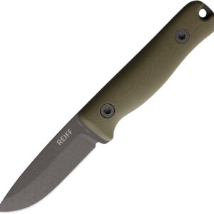 Cuchillo Reiff Knives F3 XC Fixed Blade OD Lthr F3013ODGBRCR