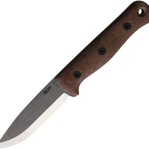 Cuchillo Reiff Knives F4 Scandi Bushcraft Natural F4021NCMBRLR