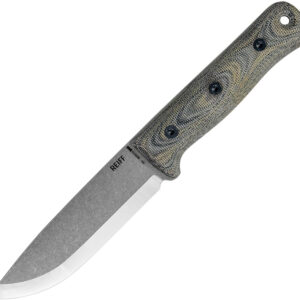 Cuchillo Reiff Knives S5 Fixed Blade Grn Micarta S50212BCBLKR