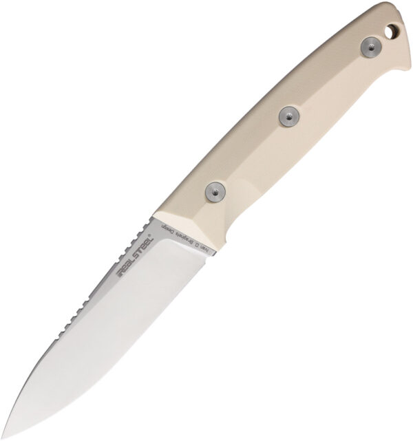 Cuchillo Real Steel Black Thorn G10 Ivory 3621IS