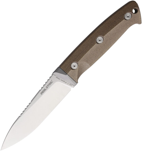 Cuchillo Real Steel Black Thorn Natural Micarta 3621NM