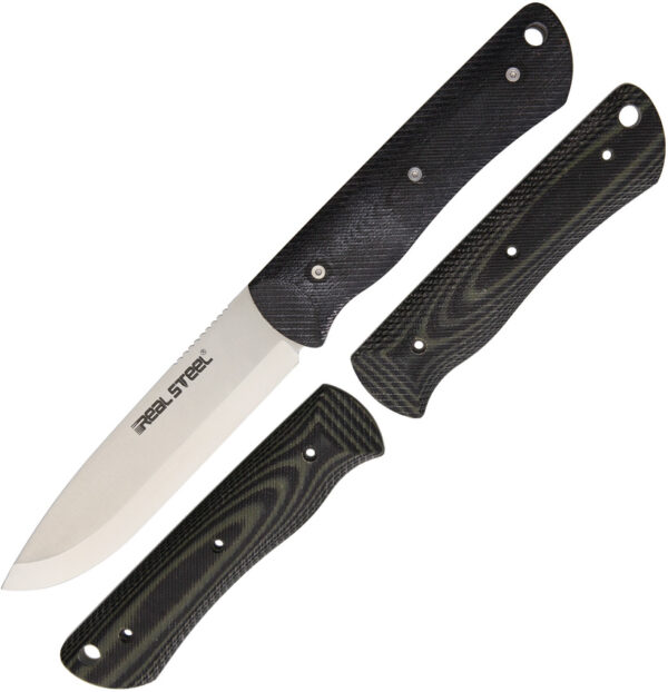 Cuchillo Real Steel Bushcraft Set Black/Green 3714