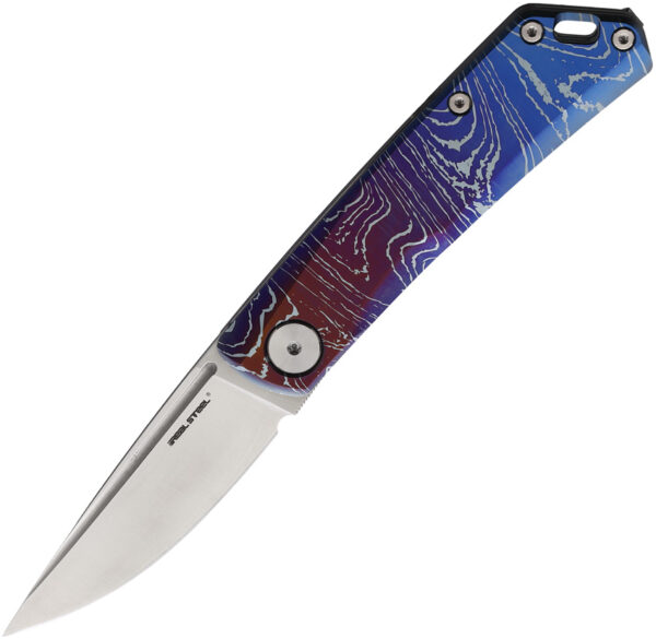 Navaja Real Steel Luna TC Slip Joint Waves 7001TC07