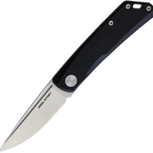 Navaja Real Steel Luna Lite Slip Joint Black 7031