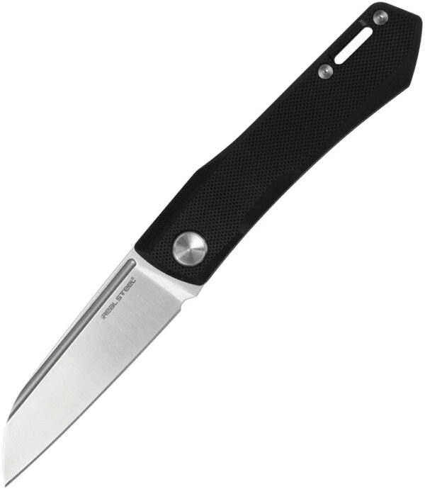Navaja Real Steel Solis Lite Slip Joint Black 7064SB