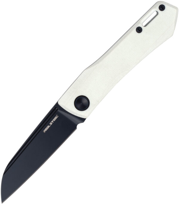 Navaja Real Steel Solis Lite Slip Joint White 7064WB