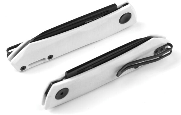 Navaja Real Steel Solis Lite Slip Joint White 7064WB