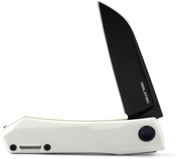 Navaja Real Steel Solis Lite Slip Joint White 7064WB