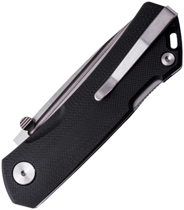 Navaja Real Steel Luna Maius Lockback Black 7091EB