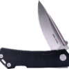 Navaja Real Steel Luna Maius Lockback Black 7091EB