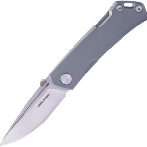 Navaja Real Steel Luna Maius Lockback Gray 7091EG