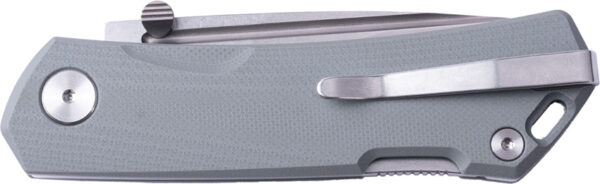 Navaja Real Steel Luna Maius Lockback Gray 7091EG