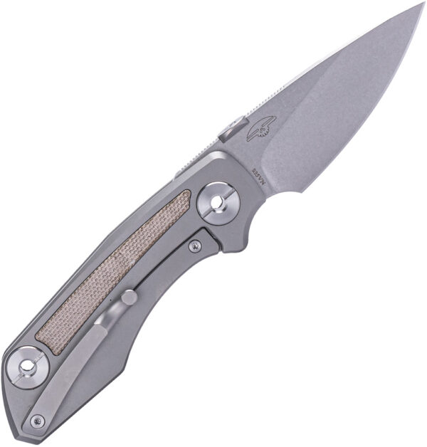 Navaja Real Steel Delta 2600 Framelock Green 7101G
