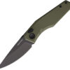 Navaja Real Steel Spectrum OD Green G10 7142GB