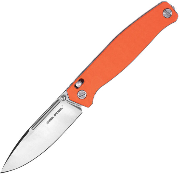 Navaja Real Steel Huginn Slide Lock Orange G10 7651OS