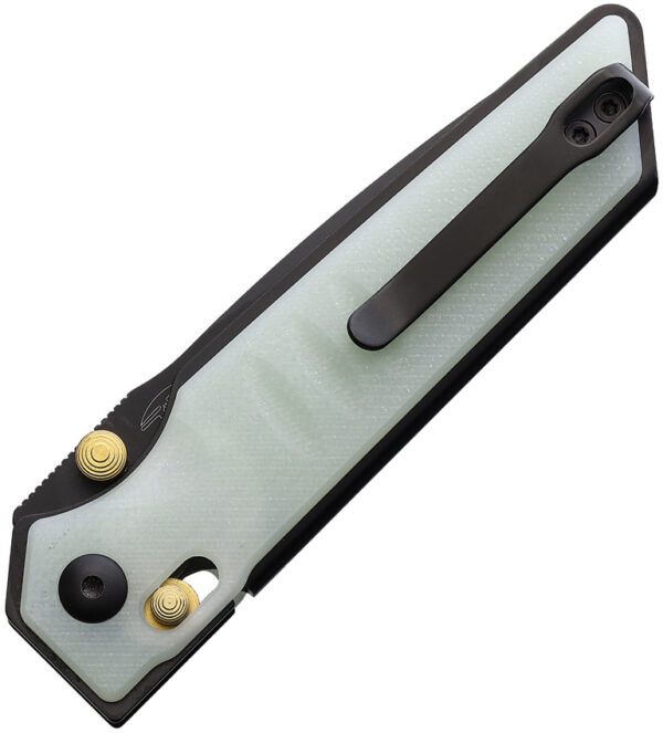 Navaja Real Steel Sacra Slide Lock Jade 7711NB