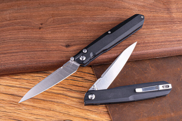 Navaja Real Steel G5 Metamorph Button Lock 7831B