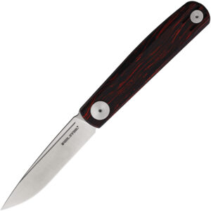 Navaja Real Steel Gslip Compact Red/Black G10 7865OR