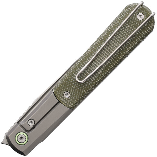 Cuchillo Real Steel Barlow RB-7 Green Micarta 7891
