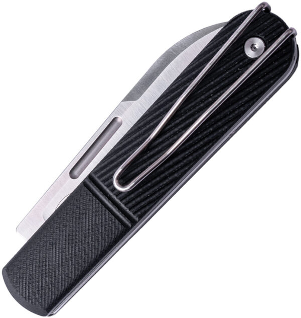 Navaja Real Steel Barlow RB5 Slip Joint Black 8021B