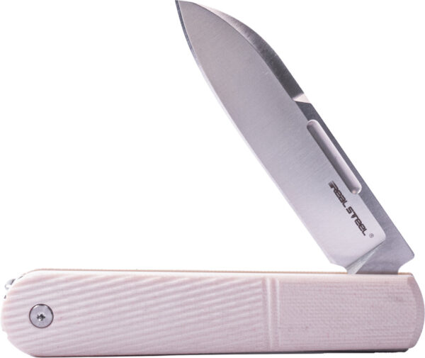 Navaja Real Steel Barlow RB5 Slip Joint Ivory 8021I