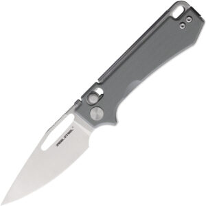 Navaja Real Steel Vis Folder Gray G10 8051HS
