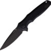 Navaja Spartan Blades POROS Linerlock Black SFBL11BK