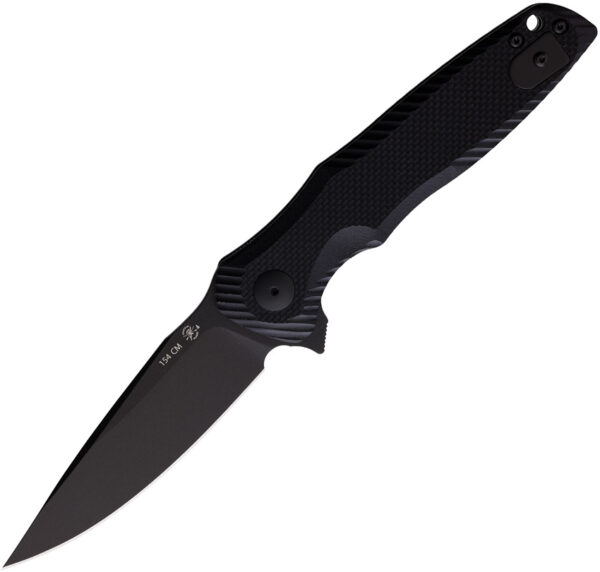 Navaja Spartan Blades POROS Linerlock Black SFBL11BK