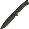 Cuchillo Spartan Blades Damysus Fixed Blade Green SBSL003BKGR